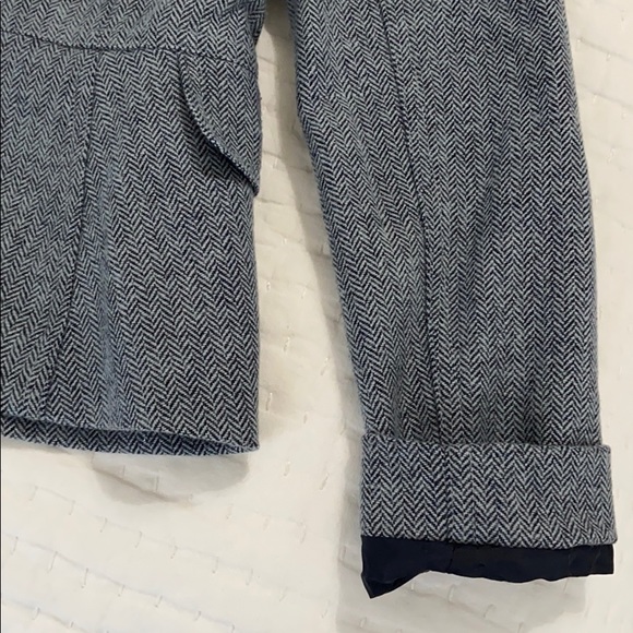 NWT J. Crew Navy Wool Blend Blazer size 0 - Picture 7 of 8